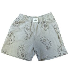 Darc Sport Wolves Light Brown Paisley Shorts Size: Medium NWOT